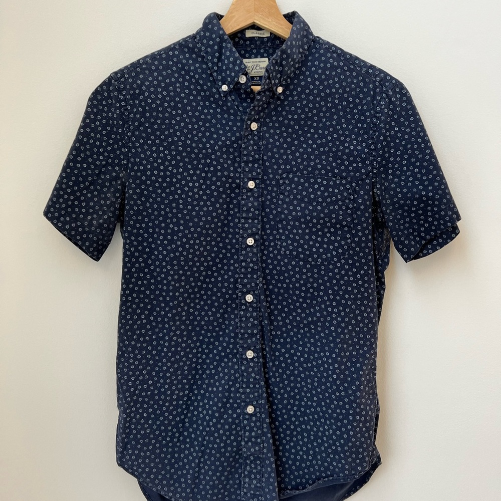 Jcrew Causal Shortsleeved Button Down
